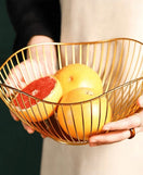 Iron Fruit Storage Bowl