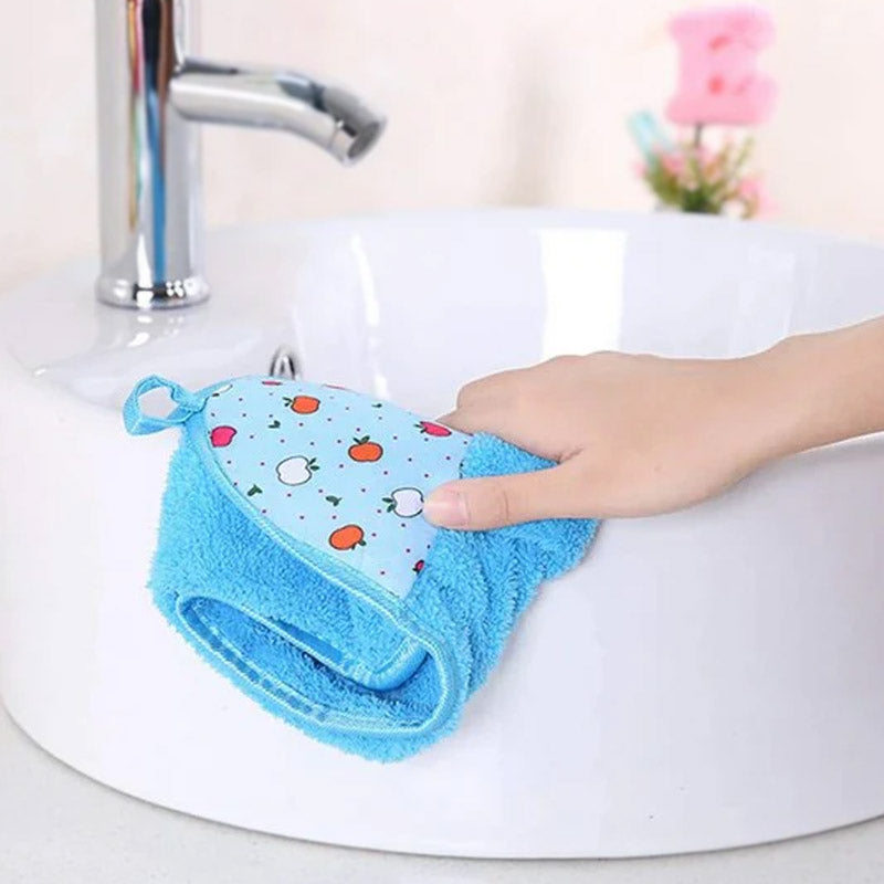 Hanging Soft Hand Wipe Towel-Pack Of 5