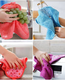 Hanging Soft Hand Wipe Towel-Pack Of 5