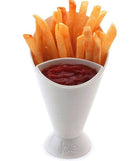 French Fries Dip Cone Cup With Sauce Holder