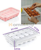 15 Eggs Storage Box with Lid