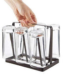 Iron Glass Stand And Cup Holder