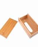 Tissue Box Wooden Rectangular