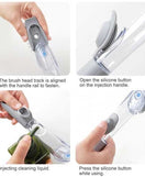 Liquid Soap Dishwashing Brush Scrubber