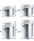 4 Pcs Airtight Canister Set