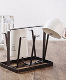 Iron Glass Stand And Cup Holder