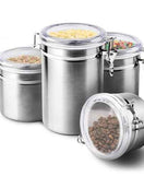 4 Pcs Airtight Canister Set