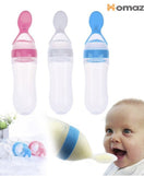 Baby Feeding Bottle With Spoon