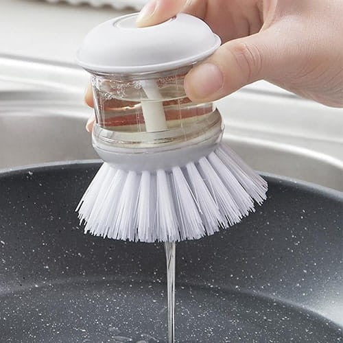 Liquid Soap Dishwasher Brush