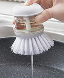 Liquid Soap Dishwasher Brush