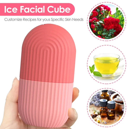 Silicone Face Ice Roller Massage