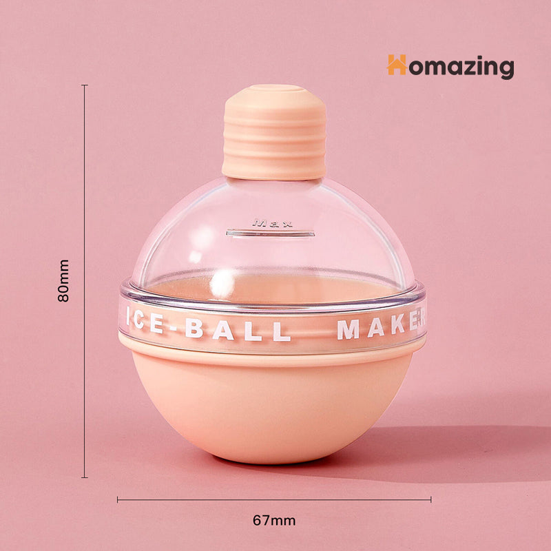 Silicone Ice Ball Mold Pack Of 2Pc