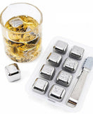 Reusable Ice Cubes Set Stainless Steel