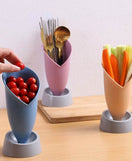 Flower Shape Cutlery Drainage