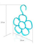 Acrylic Flower Scarf Hanger