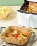 Air Fryer Baking Paper Square 50Pcs