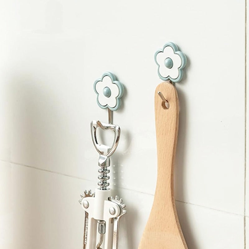 5 Pcs Flowers Key Holder