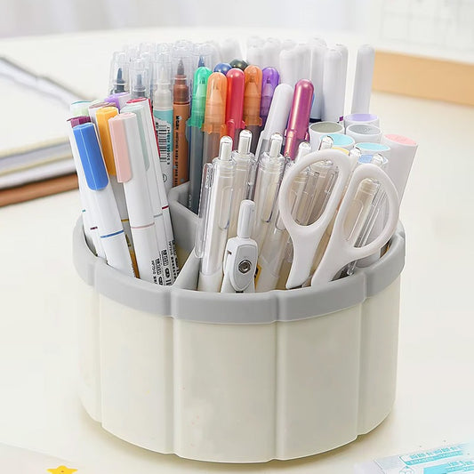 360 Rotating Makeup Brushes Holder