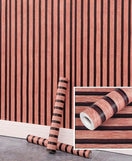 Wood Texture Wall Sheet-Brown