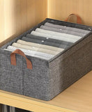 Foldable Clothes Storage Box With Lid