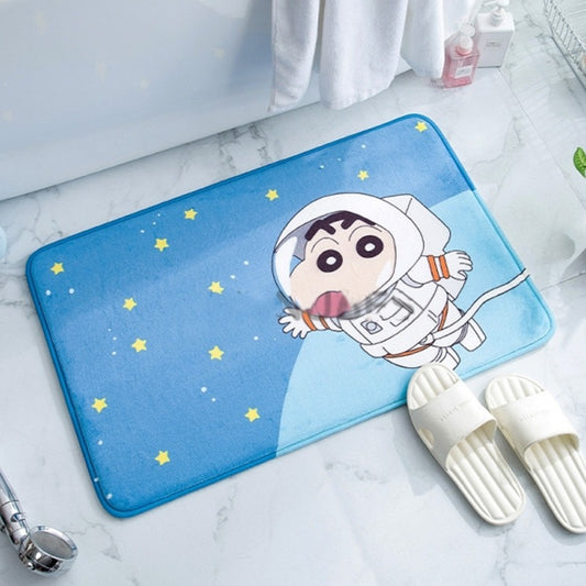 Floor Bath Mat Absorbent Non-Slip Cartoon Print