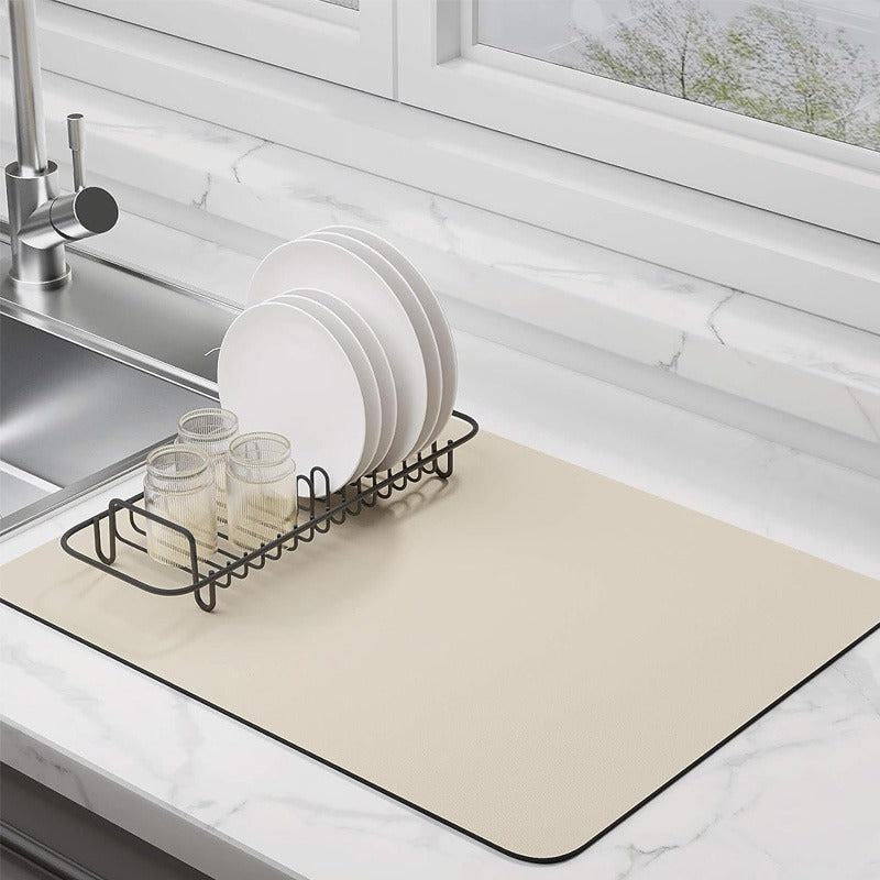 Anti-Slip Dish Drying\/Dining Table Mats-Water Absorbent