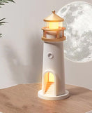 LED Moon Projection Night Light Lamp