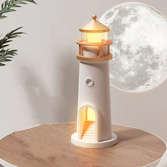 LED Moon Projection Night Light Lamp