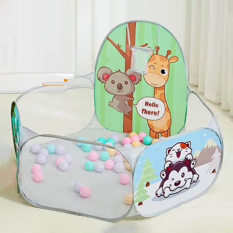 Foldable Square Ball Pool Play Tent Kids - Without Ball