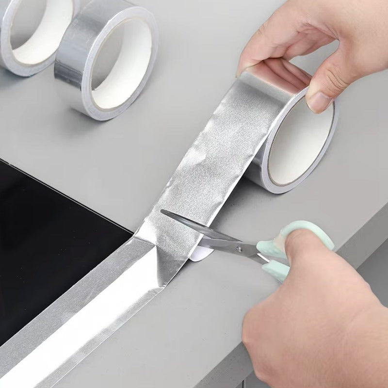 Heat Resistant Aluminum Foil Tape Waterproof Adhesive