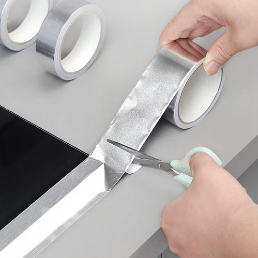 Heat Resistant Aluminum Foil Tape Waterproof Adhesive