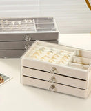 Acrylic 3 Drawer Jewelry Organizer