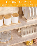 Anti-Slip Fridge & Drawer PVC Sheet Roll Transparent Diagonal Design