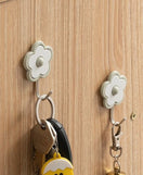 5 Pcs Flowers Key Holder