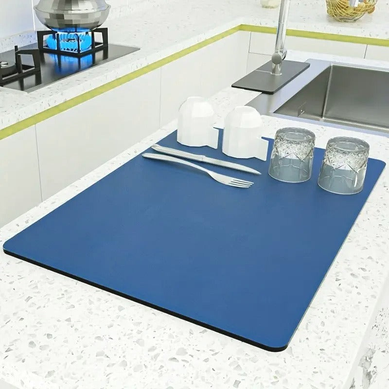 Anti-Slip Dish Drying\/Dining Table Mats-Water Absorbent