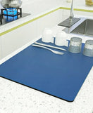 Anti-Slip Dish Drying\/Dining Table Mats-Water Absorbent