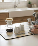 Anti-Slip Dish Drying/Dining Table Mat-Tribal Motif Design