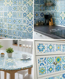Marble Adhesive Sheet Moroccan Mosaic Pattern Design