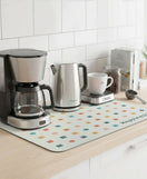 Anti-Slip Dish Drying/Dining Table Mat-Square Pattern Design