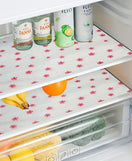 Anti-Slip Floral Pattern Drawer PVC Sheet Roll