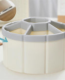 360 Rotating Makeup Brushes Holder