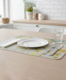 Anti-Slip Dish Drying/Dining Table Mat-Rustic Abstract Design