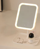 Modern Desktop Vanity Mirror 3 Color Light LED