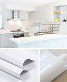 White Adhesive Paper Sheet 60 x 200 cm