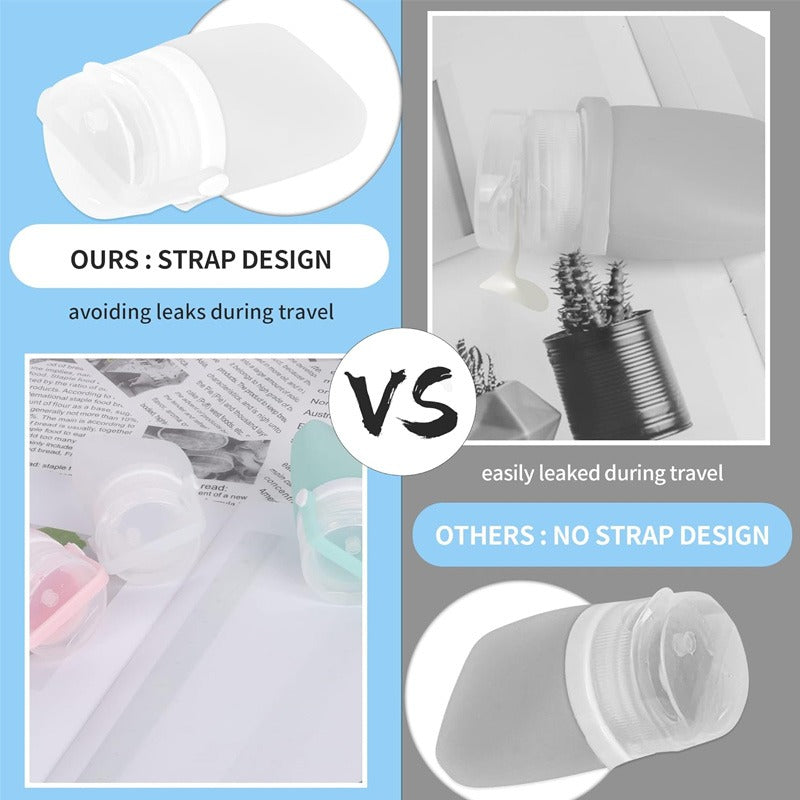 Travel Squeeze Bottle Refillable Silicone
