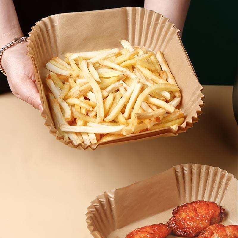 Air Fryer Baking Paper Square 50Pcs
