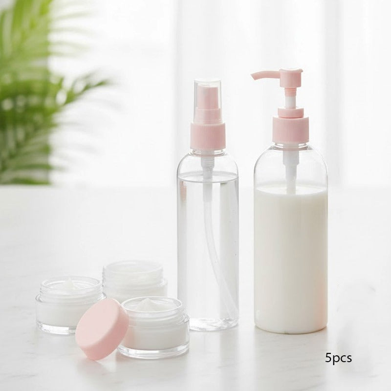 5Pcs Travel Refillable Containers