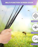 Magnetic Mosquito Screen Door Net Curtain