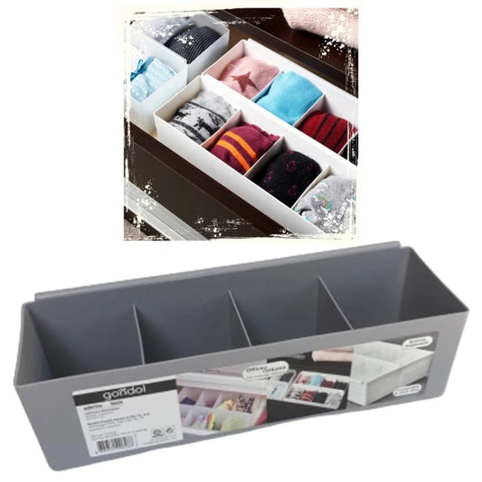 4 Compartment Drawer Organizer