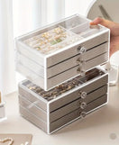 Acrylic 3 Drawer Jewelry Organizer